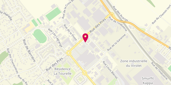 Plan de Cache Cache, Centre Commercial Les Mousquetaires
30 Rue des Prés, 27950 Saint-Marcel