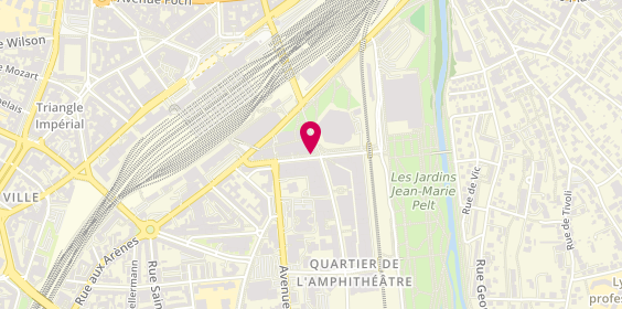 Plan de Cosmoparis, Centre Commercial Muse Avenue Francois Mitterrand
Rue des Messageries, 57000 Metz