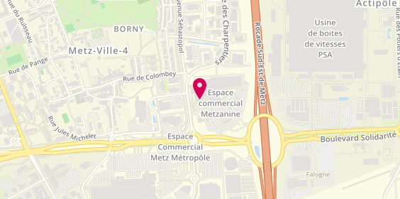 Plan de Chausséa, Zone Aménagement Metzanine
20 Avenue Sebastopol, 57070 Metz