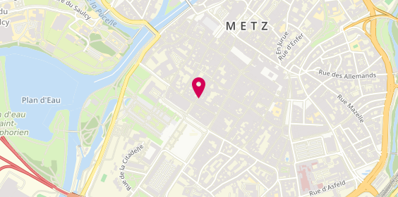 Plan de ZAPA Metz, 30 Rue des Clercs, 57000 Metz