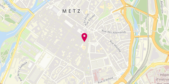 Plan de Continuum, 39 Rue de la Tête d'Or, 57000 Metz
