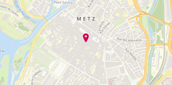 Plan de The Kooples Diffusion, 7 Rue de la Tête d'Or, 57000 Metz