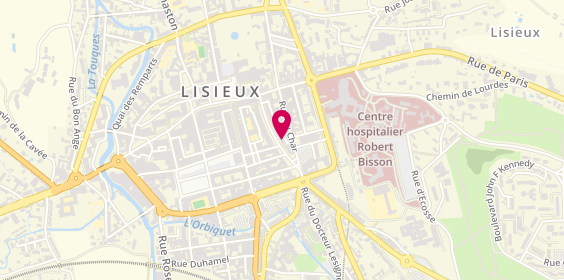 Plan de Jamais Lacets, 37 avenue Victor Hugo, 14100 Lisieux