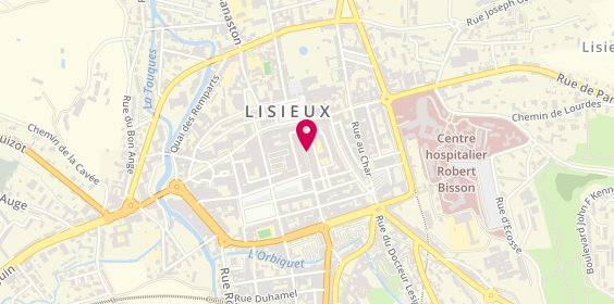 Plan de Sidel, 19 Rue Pont Mortain, 14100 Lisieux
