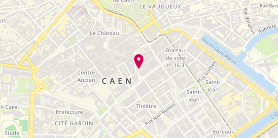 Plan de Avenue 33, 33 Boulevard Maréchal Leclerc, 14000 Caen
