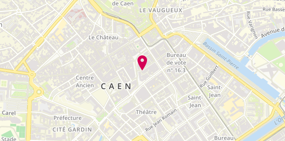 Plan de Magasin 14, 19/21 Rue Bellivet, 14000 Caen