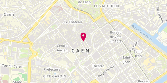 Plan de Caroll, 21 Rue du Moulin, 14000 Caen