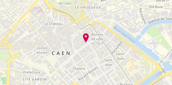 Plan de Devred, 36 Rue Saint-Jean, 14000 Caen