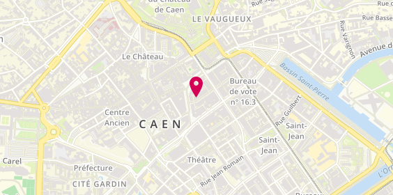 Plan de Charles, 16 Rue Bellivet, 14000 Caen