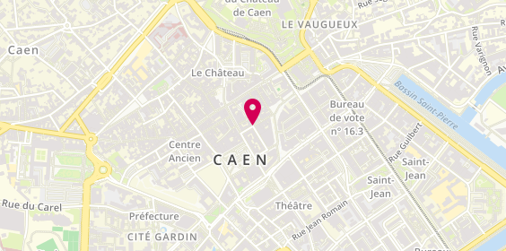 Plan de Etam Lingerie, 13 15 Rue du Moulin, 14000 Caen