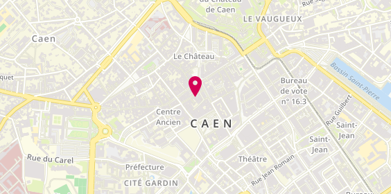 Plan de Cache-Cache, 9 Rue de Bras, 14000 Caen