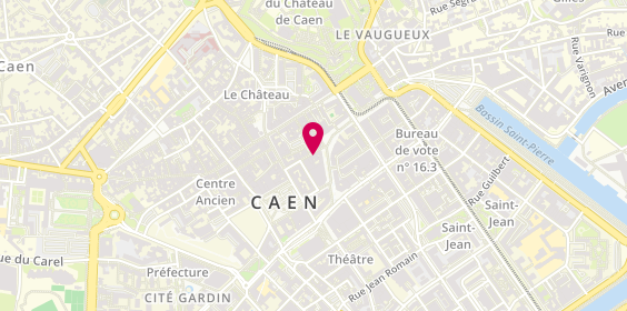 Plan de 1.2.3, 3 Rue du Moulin, 14000 Caen