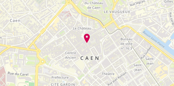 Plan de Zara, Rue de Strasbourg 11, 14000 Caen