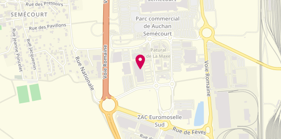 Plan de La Halle, Zone Aménagement Aushopping
Rue du Pré des Meuniers, 57280 Semécourt