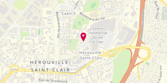 Plan de BUFFARD Laurent, 317 Boulevard du Val, 14200 Hérouville-Saint-Clair