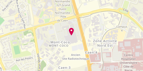 Plan de GÉMO, Boulevard Maréchal Juin Centre Commercial Cote de Nacre, 14000 Caen