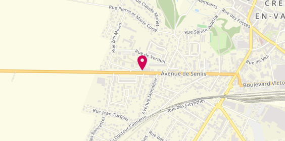 Plan de Méli Mes Lots, 36 avenue de Senlis, 60800 Crépy-en-Valois