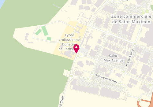 Plan de Camaieu, Centre Commercial Cora Route Departementale 1016, 60740 Saint-Maximin