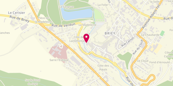 Plan de Anny Boutique, 6 Rue de la Poterne, 54150 Val-de-Briey