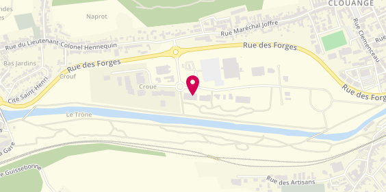 Plan de Chausséa, Zone Aménagement Bellefontaine, 57185 Clouange
