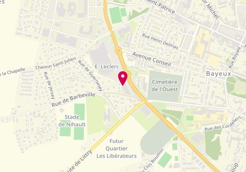 Plan de Intersport, 9 Boulevard du 6 Juin, 14400 Bayeux