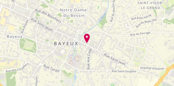 Plan de Menwhomen, 37 Rue Saint-Jean, 14400 Bayeux