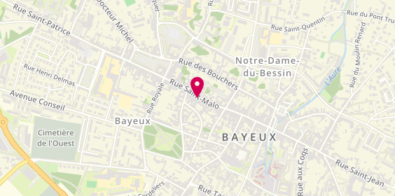 Plan de Capucine, 41 Rue Saint-Malo, 14400 Bayeux