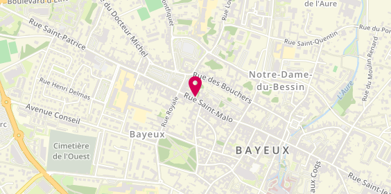 Plan de La Mule d'Or, 68 Rue Saint-Malo, 14400 Bayeux
