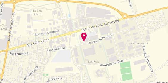 Plan de La Halle, Avenue de Bomport Zone Aménagement de l'Oison, 76320 Saint-Pierre-lès-Elbeuf