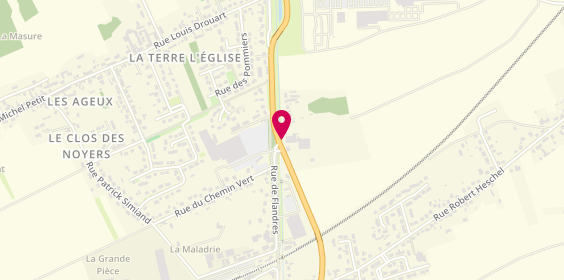 Plan de Distri Center, Avenue Auvelais, 60700 Pont-Sainte-Maxence