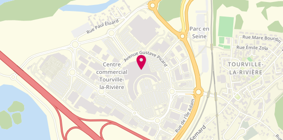 Plan de Devred, 40 Centre Commercial Tourville
2 avenue Gustave Picard, 76410 Tourville-la-Rivière
