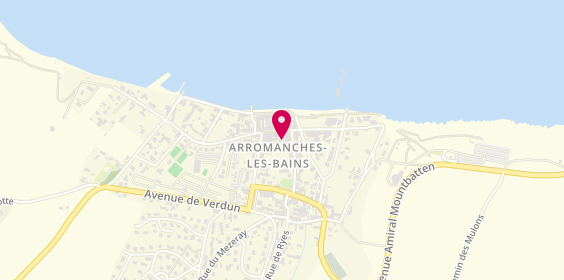 Plan de A la Petite Normande, 9 Rue Maréchal Joffre, 14117 Arromanches-les-Bains