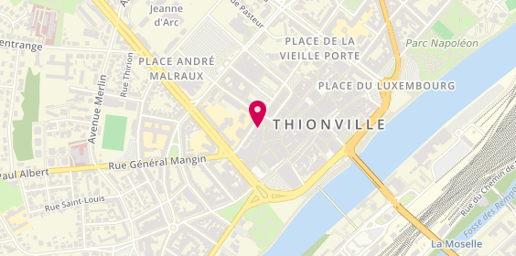 Plan de Paprika, 13 Rue du Cygne, 57100 Thionville