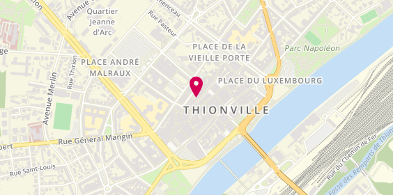 Plan de Grain de Malice, 12 Rue de l'Ancien Hôpital, 57100 Thionville