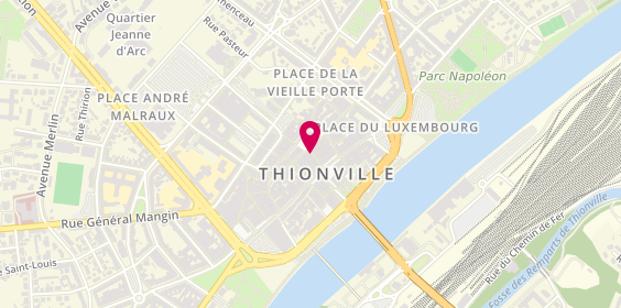 Plan de Christine Laure, 10 Rue des 2 Places, 57100 Thionville