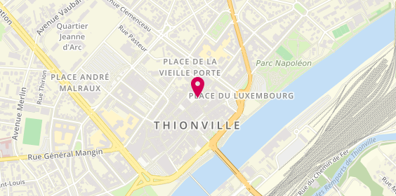 Plan de CB Diffusion, 13 Rue de Jemmapes, 57100 Thionville