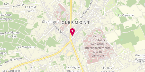 Plan de MarieJess Chausseur, 11 Rue de la République, 60600 Clermont