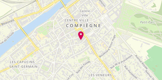 Plan de Cache Cache, 12 Rue des Lombards, 60200 Compiègne