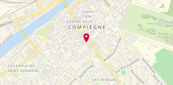 Plan de Dégrif'emoi, 13 Rue des Lombards, 60200 Compiègne