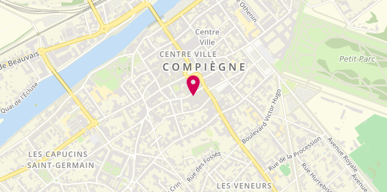 Plan de Etam Lingerie, 3 Rue des Lombards, 60200 Compiègne