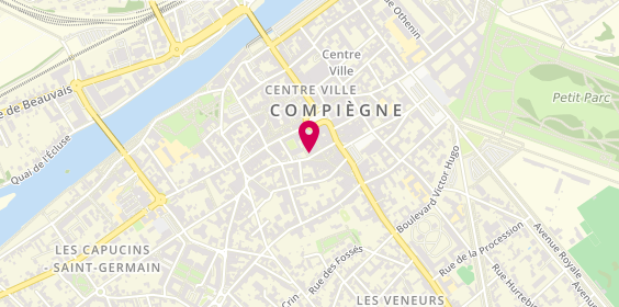 Plan de Hervé Mariage, 20 Rue de l'Étoile, 60200 Compiègne