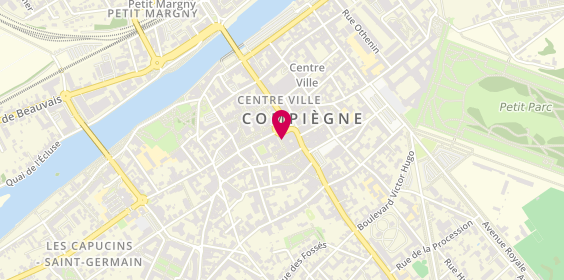Plan de Pimkie, 13 place de l'Hôtel de Ville, 60200 Compiègne