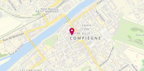 Plan de Sergent Major, 18 Rue des 3 Barbeaux, 60200 Compiègne