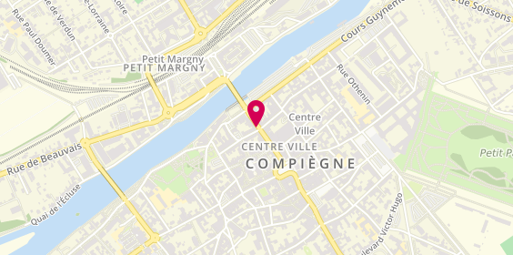Plan de Minelli, 22 Rue Solférino, 60200 Compiègne