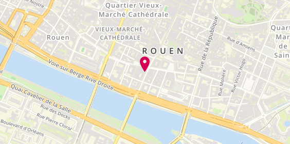 Plan de 1.2.3, 25 Rue Grand Pont, 76000 Rouen