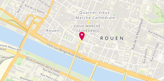 Plan de O'mod, 22 Bis Rue Jeanne d'Arc Et
116 Rue du General Leclerc, 76000 Rouen