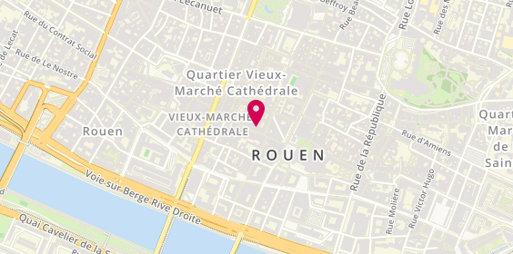Plan de Bocage ROUEN, 44/46 Rue du Gros Horloge, 76000 Rouen