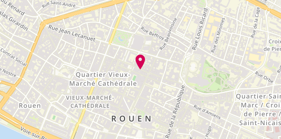 Plan de IKKS, 25 Rue Ganterie, 76000 Rouen
