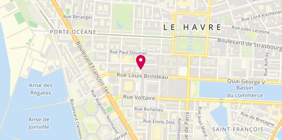 Plan de Hugo Boss, 62 Rue Dicquemare, 76600 Le Havre