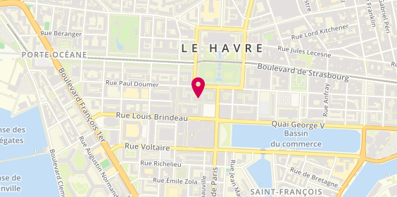 Plan de La Boutique d'Isa, 115 Rue Victor Hugo, 76600 Le Havre